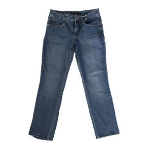 Lee Perfect Fit Straight Leg Jeans, Size 6 Short, Pre-owned